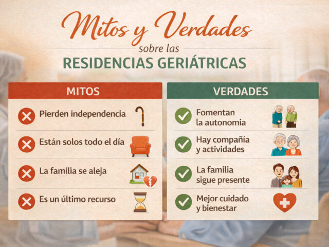 Mitos y verdades sobre las residencias geriátricas
