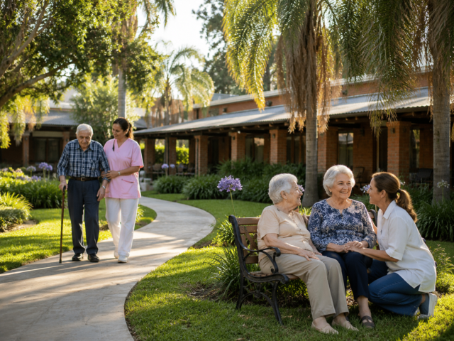Qué incluye una residencia geriátrica para adultos mayores
